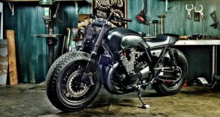 YAMAHA XJR 1300 Custom "bigfoot"
