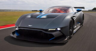 Aston Martin เปิดตัวรถสปอร์ต "Aeroblade" สุดยอดแห่งระบบอากาศพลศาสตร์