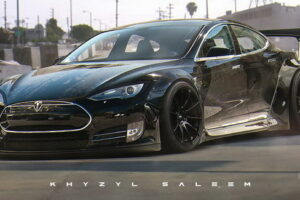 Limerby Walk เปิดตัวชุดแต่งของ "Teslaa Model S" สุดโหด