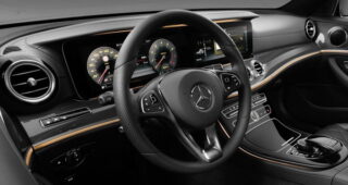 Mercedes-Benz เปิดตัวการตกแต่งภายในของ 2017 E-Class แล้วในงาน NAIAS