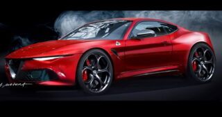 Alfa Romeo โชว์ภาพเรนเดอร์ 3D ของสปอร์ตขนาดเล็กรุ่นใหม่