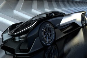Faraday Future เปิดตัวสปอร์ต "FFZERO1 Concept" พลังงานไฟฟ้า