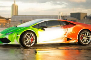 เปิดตัวชุด Wrap สุดโหดจาก Print Tech ของ Lamborghini Huracan