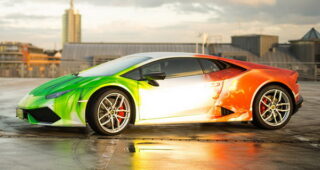 เปิดตัวชุด Wrap สุดโหดจาก Print Tech ของ Lamborghini Huracan