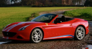 เปิดตัวสปอร์ต "Ferrari California T" ในงานที่ประเทศเบลเยี่ยม