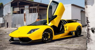 Lamborghini เปิดตัวชุดแต่งแบบ "Murcielago" สีเหลืองสดใส
