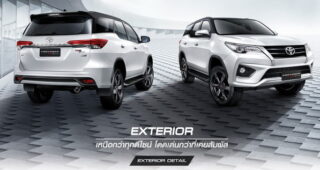 ใหม่ Toyota Fortuner TRD Sportivo 2016-2017 ราคา โตโยต้า ฟอร์จูนเนอร์ TRD Sportivo ตารางผ่อน-ดาวน์