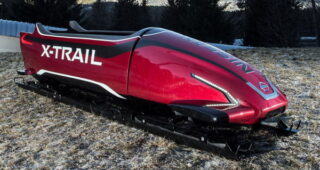 อย่างเท่ห์! Nissan "เปิดตัว X-Trail Bobsleigh" ฉลองโอลิมปิกฤดูหนาวสุดเจ๋ง