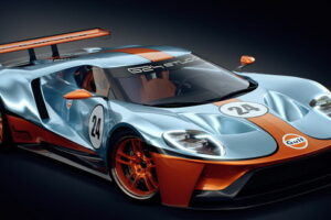 Gulf Racing เปิดตัวรถแข่งตัวใหม่อย่าง "Ford GT Racer"