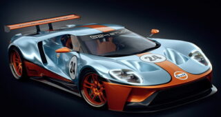 Gulf Racing เปิดตัวรถแข่งตัวใหม่อย่าง "Ford GT Racer"