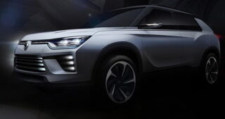 SsangYong เปิดตัวทีเซอร์รถรุ่นใหม่แบบ "SIV-2 Hybrid" ในงานที่ Geneva