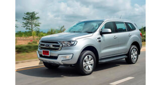 FORD ชูความคุ้มค่า EVEREST 2.2L เด่นด้วยสมรรถนะขับขี่สะดวกสบาย ภายในกว้างขวาง เปี่ยมด้วยเทคโนโลยีความปลอดภัย เสนอแคมเปญพิเศษผ่อนเริ่มต้น 15,310 บาท พร้อมฟรีประกัน