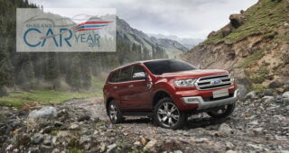 Ford Everest คว้ารางวัล Thailand Car of the Year 2015 เฉือน Pajerosport หวุดหวิด