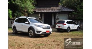 รีวิว Honda BR-V 1.5 V สัมผัสแรก B-SUV 5 ที่นั่ง ดีไซน์สปอร์ต + ภายในกว้างขวาง กล้าลุยทุกเส้นทาง