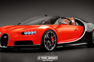 เผยโฉมดีไซน์ "Bugatti Chiron" โดยทาง X-Tomi