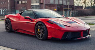 Prior Design เปิดตัวชุดแต่งรุ่นใหม่แบบ "Ferrari PD458" สีแดงสะดุดตา