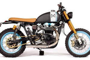 TRIUMPH Bonneville Custom "สีสันอันละมุนละไม"