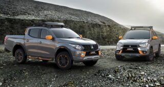 Mitsubishi เปิดตัวชุดแต่งแบบ "L200 และ ASX" ในแนวดุดัน