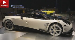 สปอร์ตแบบ Pagani Huayra BC เปิดตัวอย่างสวยงามในงาน Geneva Auto Show