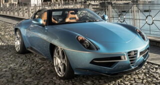 Touring Superleggera เปิดตัวชุดแต่งแบบ Alfa Disco Volante Spider