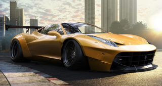 อย่างโหด ! ดีไซเนอร์ชื่อดังจัดให้เปิดตัว "Ferrari 458 Italia" สุดสปอร์ต