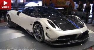 สปอร์ต "Pagani Huayra BC" ขึ้นกล้องแล้วในงานที่ Geneva Auto Show