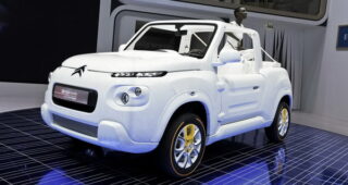 โชว์ตัวรถพลังงานไฟฟ้า "Citroen E-Mehari Concept" แปลกแหวกแนว