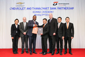 "CHEVROLET" ผนึกกำลัง "ธนชาต" เพิ่มความสะดวกด้านการเงินให้แก่ลูกค้าทั่วประเทศ