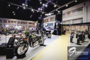 Triumph จัดเต็ม ตัวแต่ง Custom หลากรุ่น พร้อมโปรโมชั่นพิเศษ Motor Show 2016