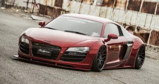 Liberty Walk รื้อฟื้นชุดแต่งของ Audi R8 สุดสวยงามสไตล์สปอร์ต