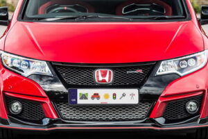 รถแบบ Honda Civic Typr R เปิดตัวแล้วในรูปแบบทะเบียน "EMOJI"