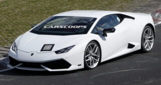 Lamborghini ทดสอบรถแบบ Huracan สำหรับต่อยอดรุ่นใหม่