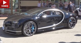 รถสปอร์ตแบบ Bugatti Chiron ส่งมอบแล้วที่โมนาโก