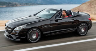มาละจ้า! รถสปอร์ต "Mercedes SLC Roadster" ขับเคลื่อนล้อหน้าเผยโครงการแล้ว