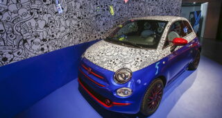 Fiat 500 เปิดตัวธีมการแต่งหลังจับมือกับทางทีมงานของ Pepsi