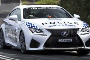 จัดไป! ตำรวจออสเตรเลียเปิดตัวการใช้งาน "Lexus RC F"