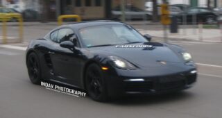 ช่างภาพมือดีถ่ายรูป Porsche 718 Camyan ขณะทำการทดสอบจริง