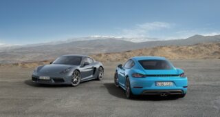 Porsche 718 Cayman ใหม่ กับขุมพลัง 4 สูบเทอร์โบสมรรถนะสูง เพื่อประสิทธิภาพการขับขี่ในทุกเส้นทาง