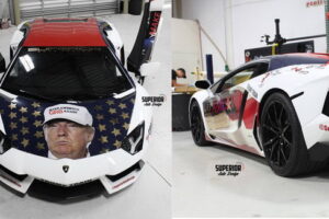หาเสียง! Donald Trump ไอเดียดีนำ Lambo มาเปิดตัวหาเสียง