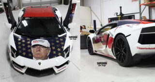 หาเสียง! Donald Trump ไอเดียดีนำ Lambo มาเปิดตัวหาเสียง