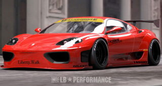 LB เปิดตัวชุดแต่งของ Ferrari 360 Modena แล้ว