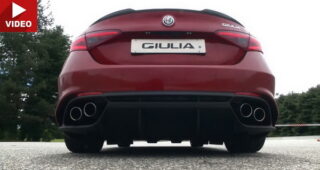 ครั้งแรก! เปิดตัวรถแบบ Alfa Romeo Giulia ครั้งแรก