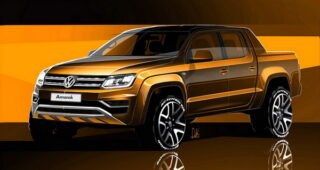 เปิดตัวภาพ 3D ของกระบะอย่าง Volkswagen Amarok ปีล่าสุด!!!