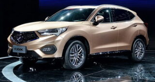 Acura เปิดตัวรถรุ่นใหม่แบบ “CDX” รถ SUV ขนาดใหญ่