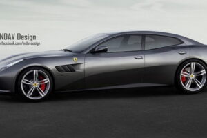 เปิดตัวภาพเรนเดอร์ของ “Ferrari GTC4LUSSO” แบบ 2 ประตุ