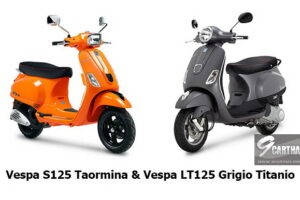 เผยโฉมโทนสีใหม่สำหรับ “Vespa LT125 3Vie” และ “Vespa S125 3Vie”