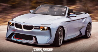 งานเนียน! เปิดตัวรถเปิดประทุนแบบ "BMW 2002 Hommage" โดยทาง X-Tomi