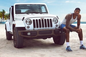 อย่าหล่อ! นักบาสดัง Paul Gorge โฆษณาให้กับ Jeep !!