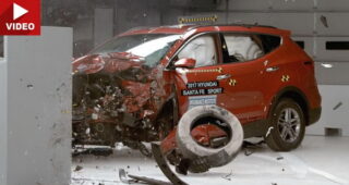 Hyundai Santa Fe Sport รับรางวัลความปลอดภัยยอดเยี่ยม