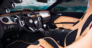 อย่างงามอะ! Vilner เปิดตัวภายในของรถแบบ “2013 Shelby Mustang GT500”